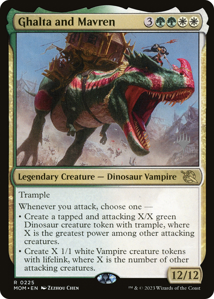 Ghalta and Mavren (Promo Pack) [March of the Machine Promos]