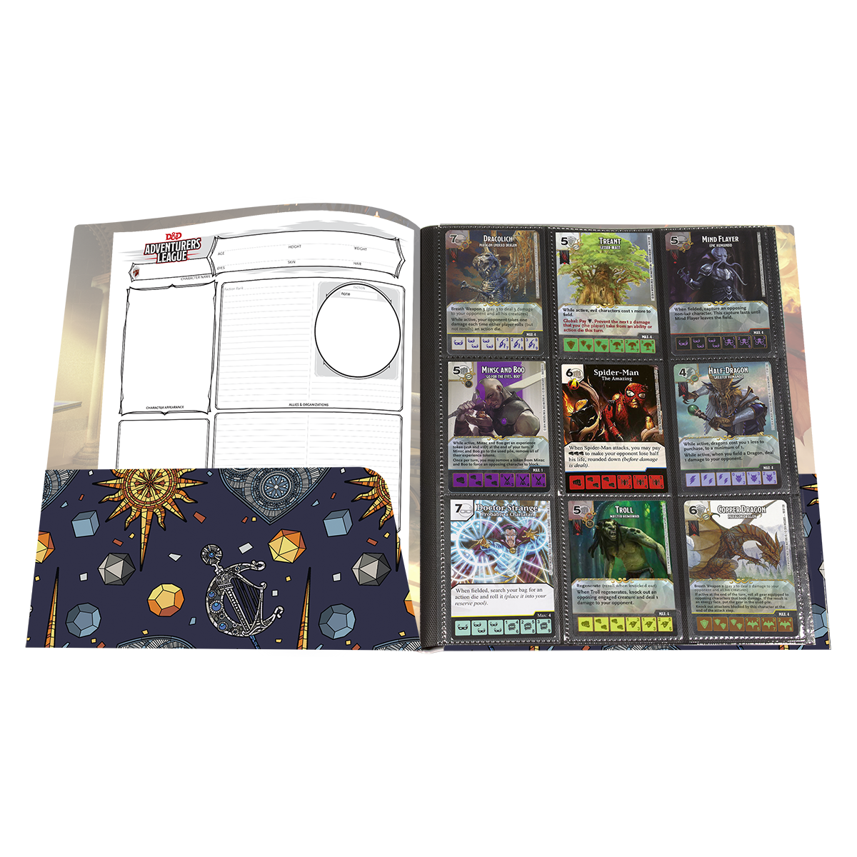 Ultra PRO: Character Folio with Stickers - Honor Among Thieves (Hugh Grant)
