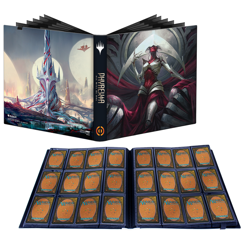 Ultra PRO: 12-Pocket PRO-Binder - Phyrexia All Will Be One (Elesh Norn & Planeswalker Symbol Tower)