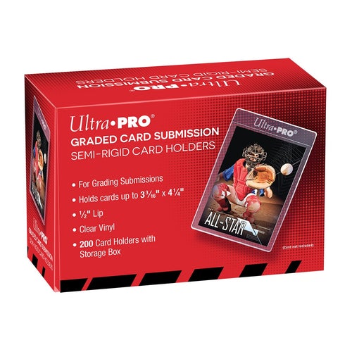 Ultra Pro Semi-Rigid Graded Card Submission Card Holders (200)