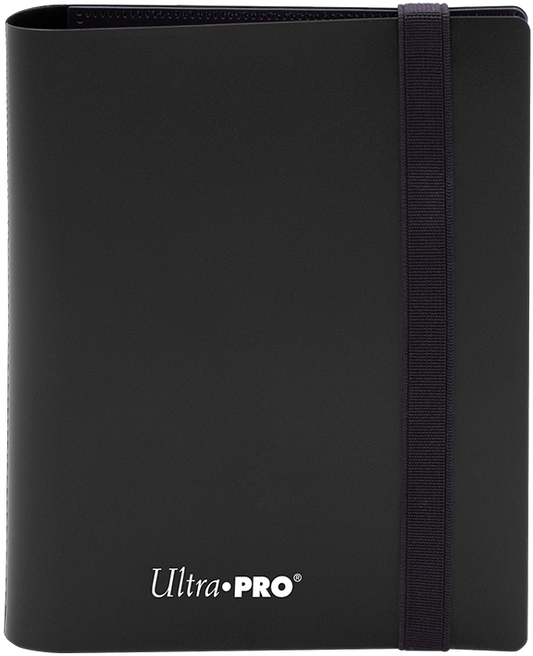 Ultra PRO: 2-Pocket PRO-Binder - Eclipse (Jet Black)