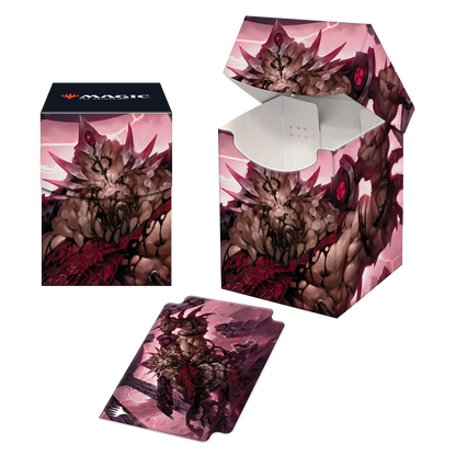 Ultra PRO: 100+ Deck Box - March of the Machine (Brimaz, Blight of Oreskos)