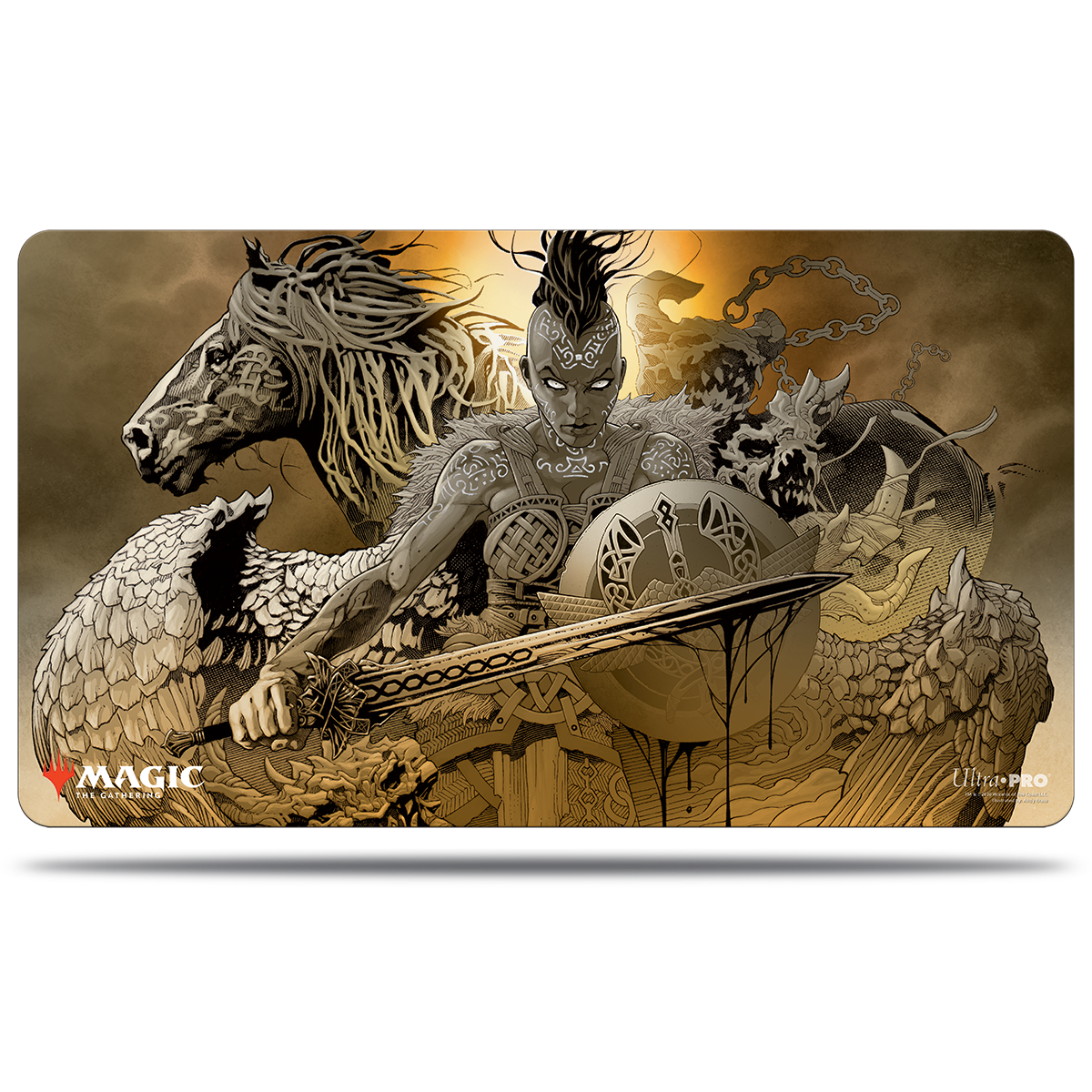 Ultra PRO: Playmat - Kaldheim (Reidane, God of the Worthy)
