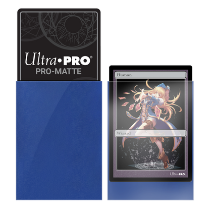 Ultra PRO: Small 60ct Sleeves - PRO-Matte (Blue)