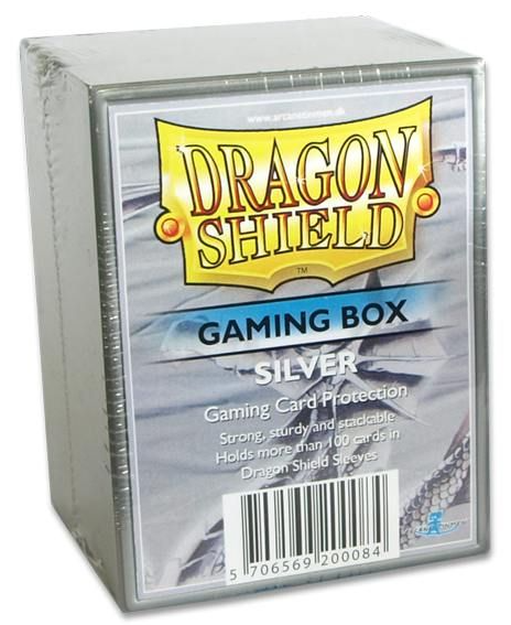 Dragon Shield: Strongbox - Silver (Gaming Box)