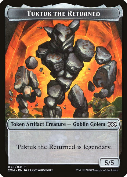 Plant // Treasure Double-Sided Token [Double Masters Tokens]