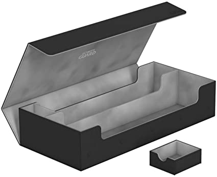 Ultimate Guard Superhive Deck Box - Xenoskin Monocolor Black (550+)