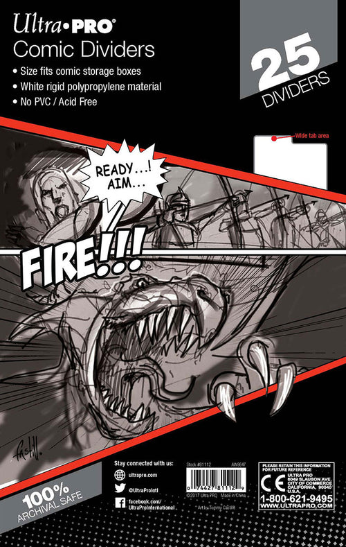 Ultra PRO: Comic Dividers (25ct)