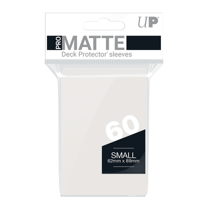 Ultra PRO: Small 60ct Sleeves - PRO-Matte (Clear)