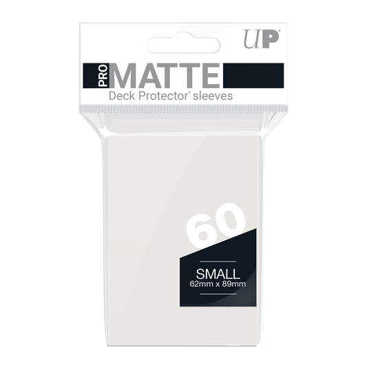 Ultra PRO: Small 60ct Sleeves - PRO-Matte (Clear)