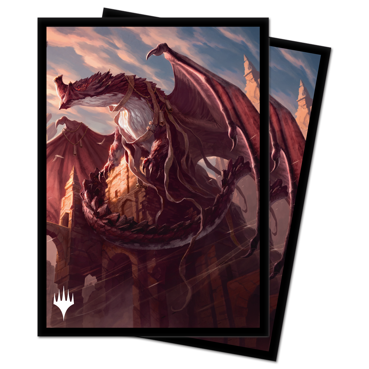 Ultra PRO: Standard 100ct Sleeves - Strixhaven (Velomachus Lorehold)