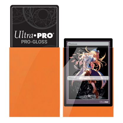 Ultra PRO: Small 60ct Sleeves - PRO-Gloss (Orange)