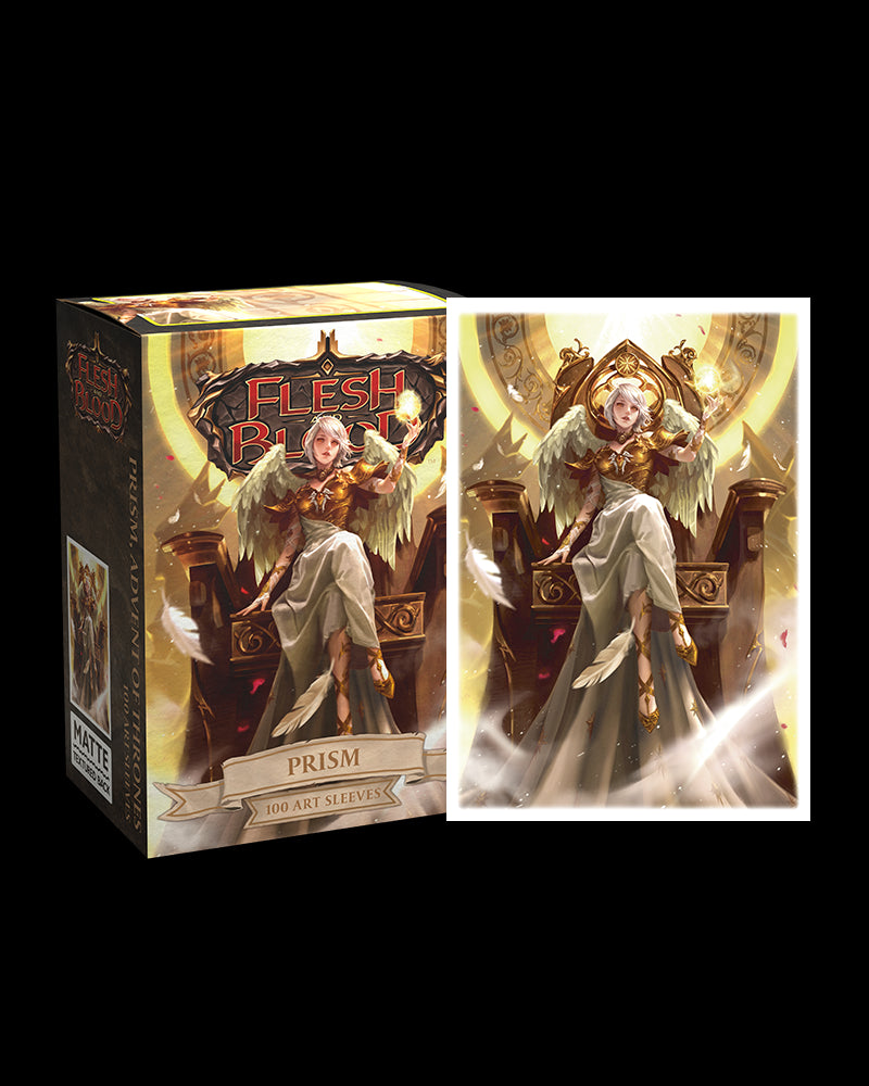 Dragon Shield: Standard 100ct Art Sleeves - Flesh and Blood (Prism, Advent of Thrones - Matte)
