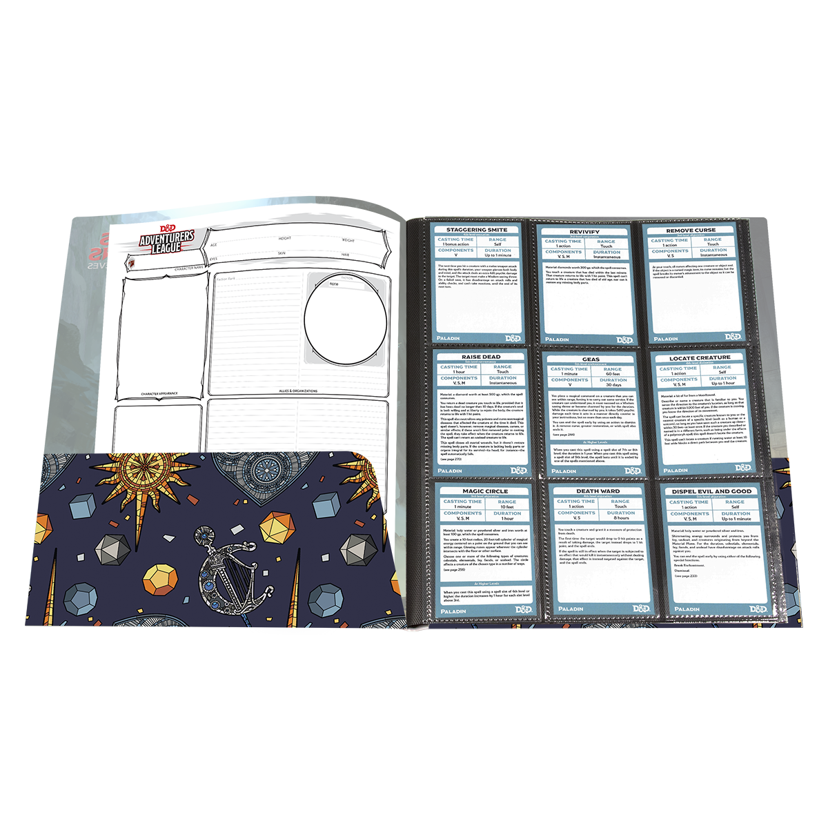 Ultra PRO: Character Folio with Stickers - Honor Among Thieves (Chris Pine)