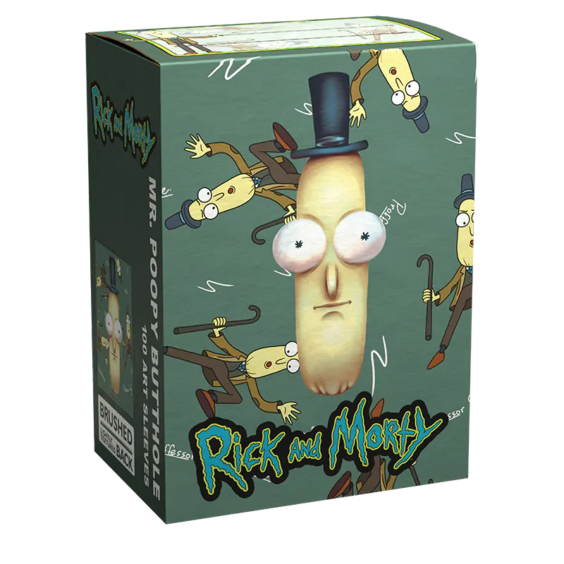 Dragon Shield: Standard 100ct Art Sleeves - Mr. Poopy Butthole