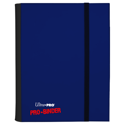 Ultra PRO: Flip PRO-Binder 4-Pocket Side-Loading (Blue / Black)