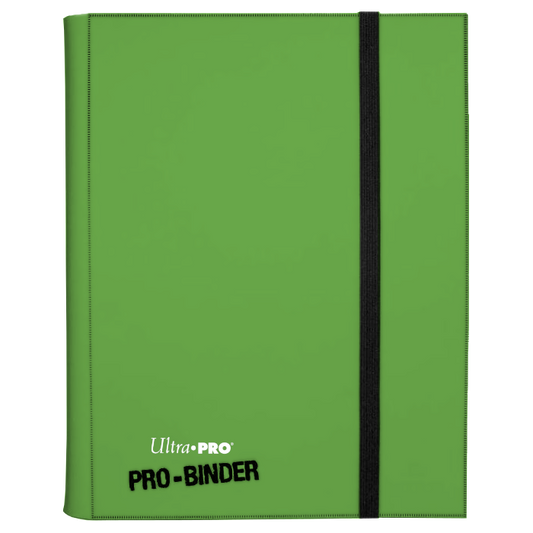 Ultra PRO: 9-Pocket Side-Loading PRO-Binder (Light Green)