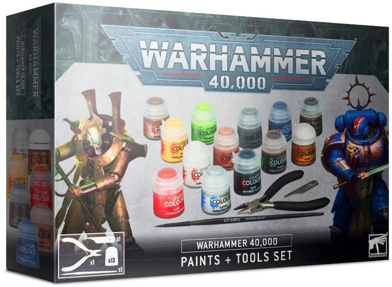 Warhammer 40,000 Paints + Tools Set