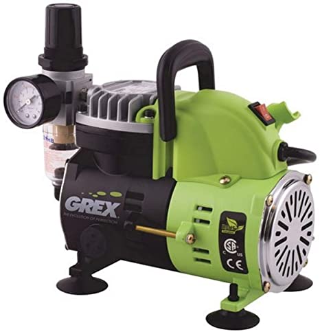Grex AC1810-A 1/8 HP Portable Piston Compressor (115V)