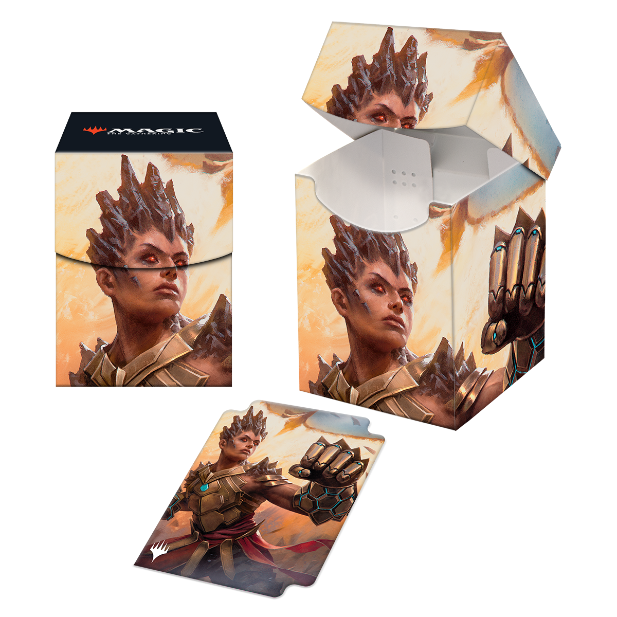 Ultra PRO: 100+ Deck Box - Phyrexia All Will Be One (Neyali, Suns' Vanguard)