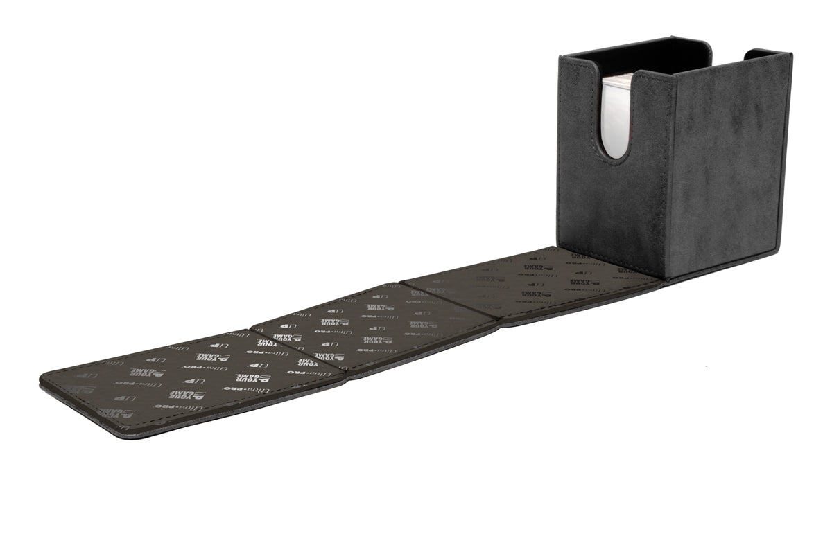 Ultra PRO: Suede Collection - Alcove Flip (Jet)