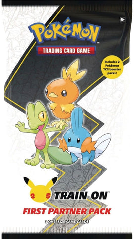 Pokemon 25th Anniversary Train On First Partner Pack - Hoenn