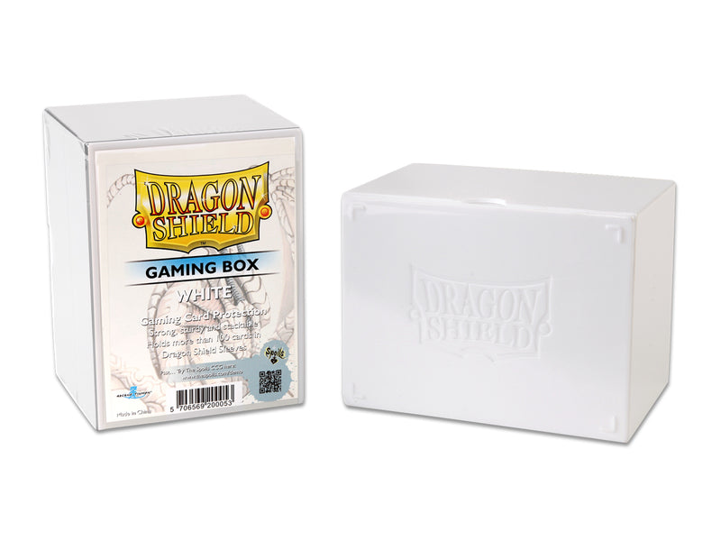 Dragon Shield: Strongbox - White (Gaming Box)