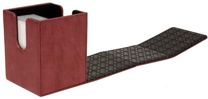 Ultra PRO: Suede Collection - Alcove Flip (Ruby)