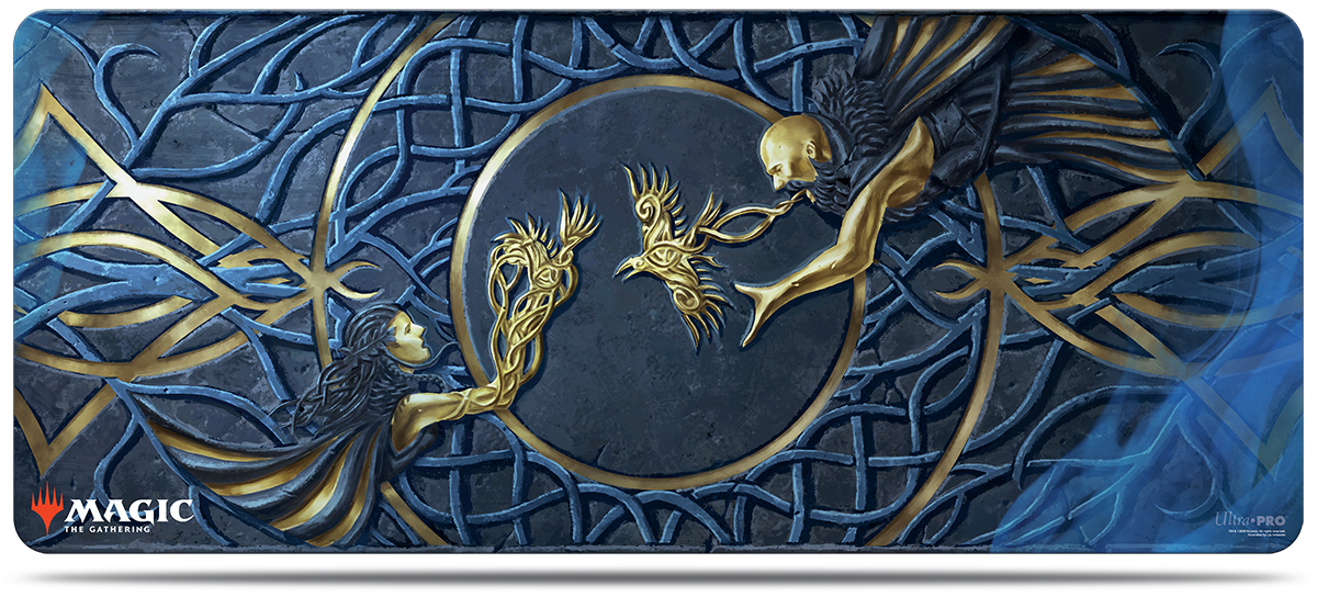 Ultra PRO: Playmat - Kaldheim (Raven's Warning / 6ft Table)