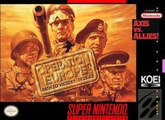 Operation Europe Path to Victory 1939-45 - Super Nintendo