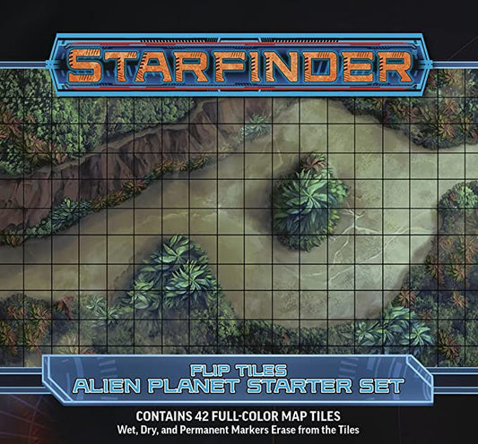 Starfinder Flip-Tiles Alien Planet Starter Set