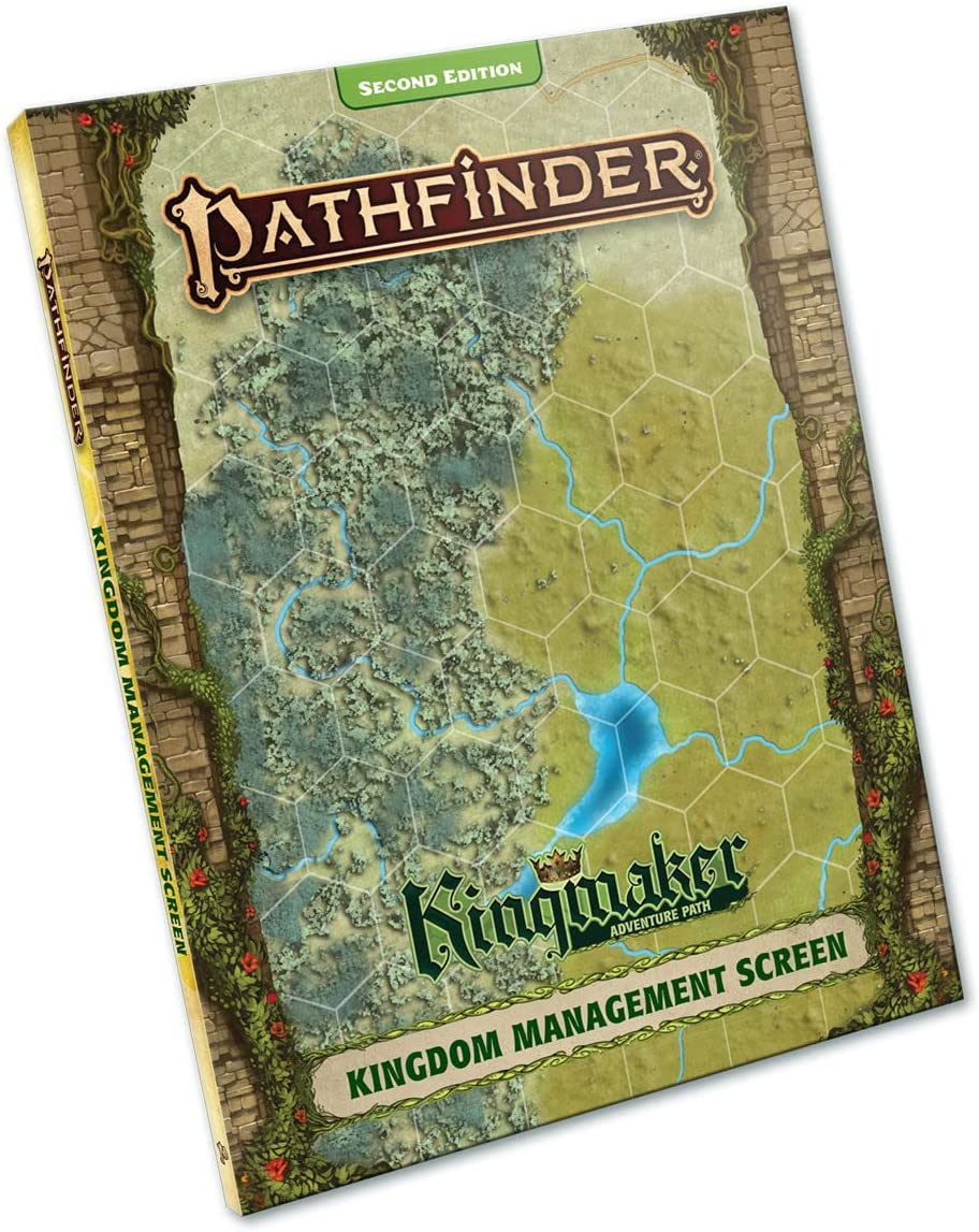 Pathfinder 2nd Edition Kingmaker - Kingdom Management Screen