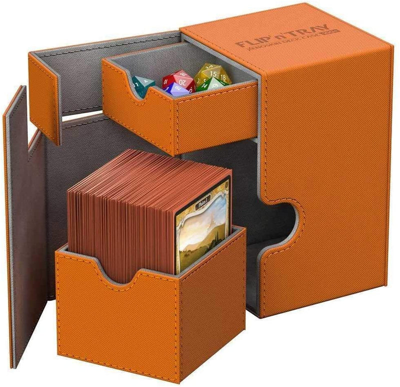 Ultimate Guard Flip N Tray Deck Box - Orange (100+)