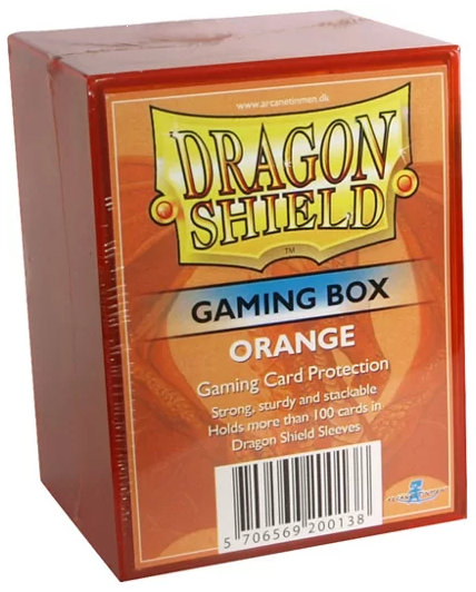 Dragon Shield: Strongbox - Orange (Gaming Box)