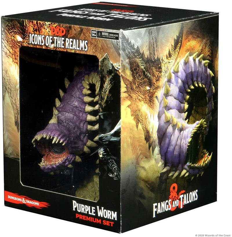 Wizkids Icons of the Realms: Purple Worm Premium Set