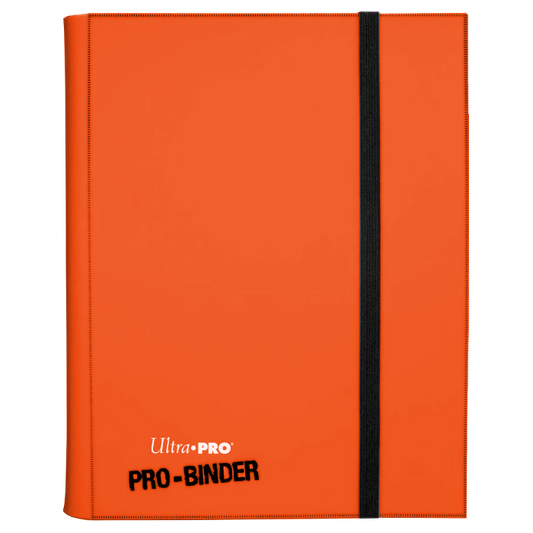 Ultra PRO: 9-Pocket Side-Loading PRO-Binder (Orange)