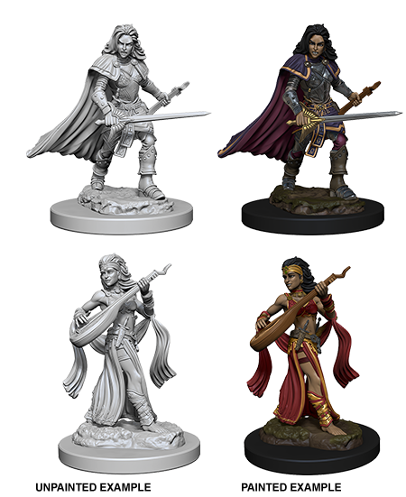 Wizkids Deep Cuts: Human Female Bard