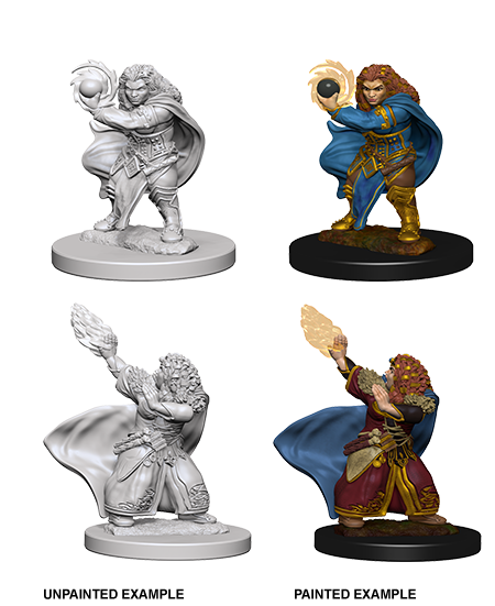 Wizkids Nolzur's Marvelous Miniatures: Dwarf Wizard