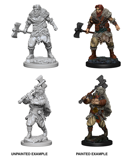 Wizkids Nolzur's Marvelous Miniatures: Human Barbarian