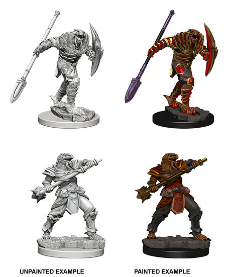 Wizkids Nolzur's Marvelous Miniatures: Dragonborn Fighter with Spear