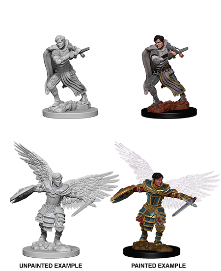 Wizkids Nolzur's Marvelous Miniatures: Aasimar Fighter