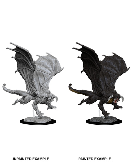 Wizkids Nolzur’s Marvelous Miniatures: Young Black Dragon