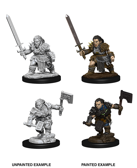 Wizkids Deep Cuts: Female Dwarf Barbarian