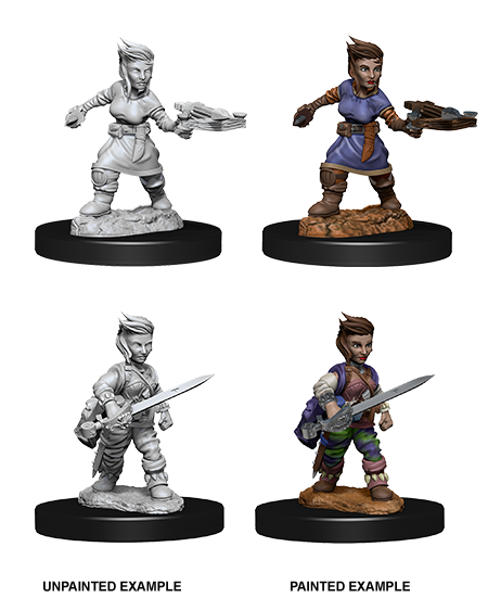 Wizkids Deep Cuts: Female Halfling Rogue