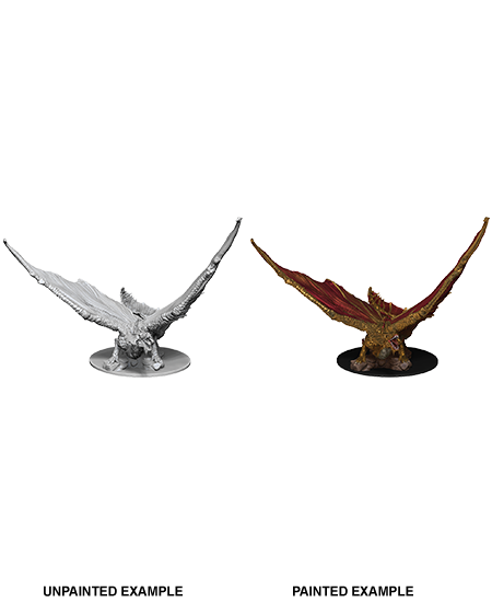 Wizkids Nolzur's Marvelous Miniatures: Young Brass Dragon