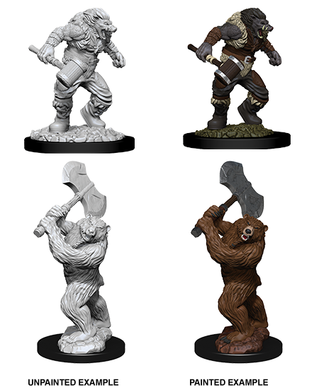 Wizkids Nolzur's Marvelous Miniatures: Wereboar & Werebear