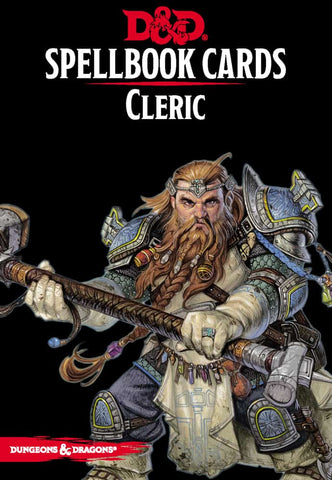 Dungeons & Dragons: 5th Edition - Spellbook Cards Cleric