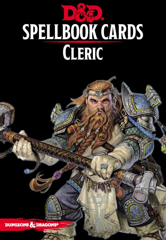 Dungeons & Dragons RPG: Spellbook Cards - Cleric Deck (149 cards)