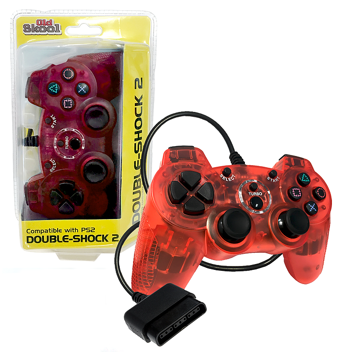 Old Skool Playstation 2 Double Shock Controller