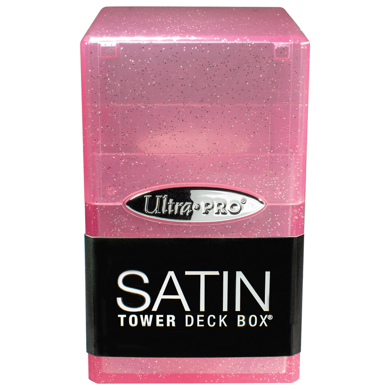 Ultra PRO: Satin Tower - Glitter Pink